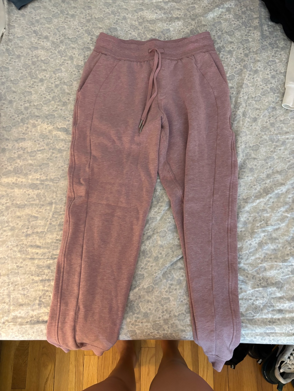 lululemon athletica Mauve Wide Leg Jogger Pants